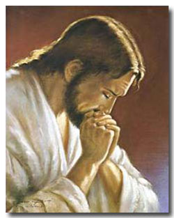 Christ-at-Prayer-by-Parisi w-frame