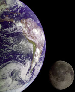 Earth-Moon-Galileo